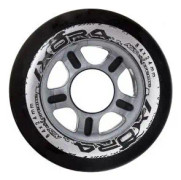Nils Extreme Kółka PU 72x24 82A svart (16-30-003)