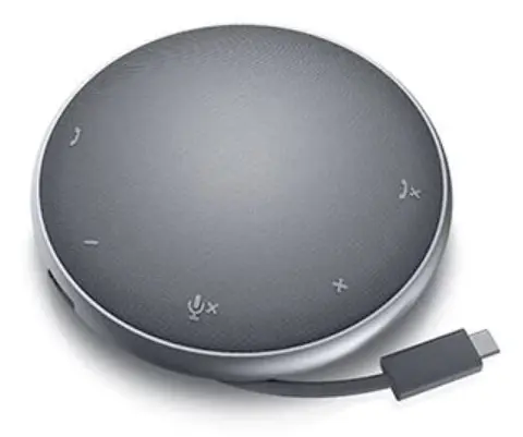 Dell Mobile Adapter Speakerphone MH3021P - VoIP stationär högtalartelefon/dockningsstation - USB-C
