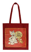 Looney Tunes Tote Bag Tom and Jerry Vintage