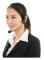 FM Microphone Wireless Headset Small Amplifier Head-Worn Microphone