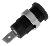 Electro PJP 3266-C-CD1-N Säkerhets Labhylsa Stift-Ø: 4 mm Svart 1 st