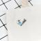 2PCS Blue waves brooch Enamel Pin buckle Cartoon Metal Brooch for Coat Jacket Bag Pin Badge Sea Jewelry