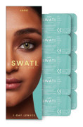 SWATI - Coloured Contact Lenses - Jade - 1 Day Lenses x 5