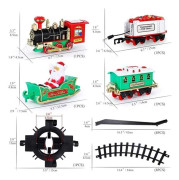 Electric Christmas Train Tree Decoration Rail Car Model(238-9)