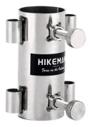 HIKEMAN Enlarged Aperture Outdoor Camping Canopy Pole Holder, Style: Stainless Steel (Silver)