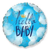 GoDan Balon foliowy Hello Baby Boy FX 46cm