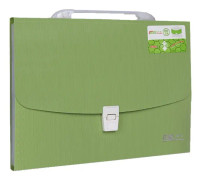 ChuangSheng A4 Hand Ventilation Piano Bag Student Document Storage Plastic Folder(8022 Green)
