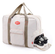 TINTAT T311 Hand Travel Bag Folding Waterproof Storage Bag, Size: Large(Shoe Warehouse Khaki)