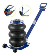 3ton 150-400mm trippelpåsdesign pneumatisk Domkraft med justerbart handtag, Tung konstruktion, snabb lyft, enkel och säker användning,bred applikation