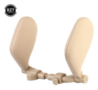Bil säte nackstöd U kudde nacke stöd kudde för bil sömn sido huvud stöd hög elastisk nylon teleskop stöd sida barn