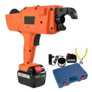 8-34mm bärbar sladdlös elektrisk armeringsjärnsbindningsmaskin med 2st 13200mAh uppladdningsbart litiumbatteri, justerbart bindningsområde, lättanvänd