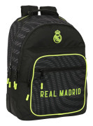 Skolryggsäck Real Madrid C.F. Svart (32 x 42 x 15 cm)