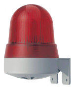 Werma Signaltechnik Kombi-signalgivare 423.110.75 Röd Blixtljus 24 V/AC, 24 V/DC 92 dB
