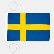 Båtflagga Adela Royal, Sverige, bomullsliknande polyester (230 g / m²), 70 x 44 cm