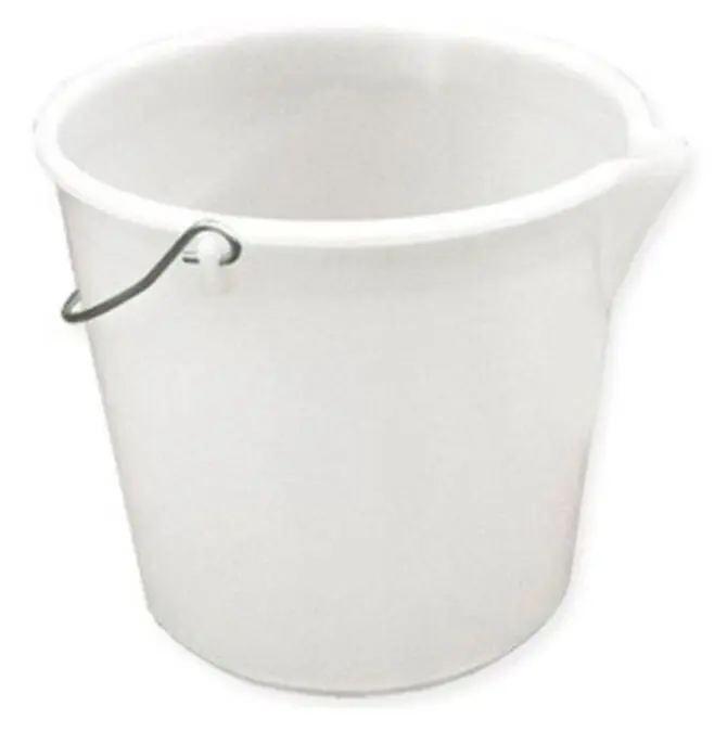 Bucket vit tyll 14 l utan lock +
