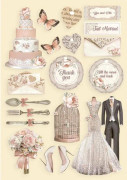 Wooden Die Cuts A5 Stamperia - You and Me