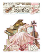 Chipboard Die Cuts Stamperia - Passion
