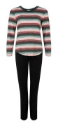Lady Avenue Long Sleeve Bamboo Pyjamas