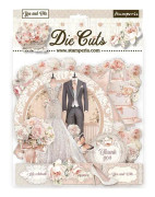 Die Cuts Stamperia - You and Me - 45 st