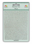 Rhinestones 3 mm - Antique Silver - 500 st