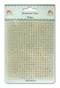 Rhinestones 3 mm - Guld - 500 st