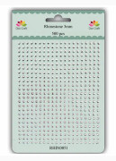 Rhinestones 3 mm - Silver - 500 st