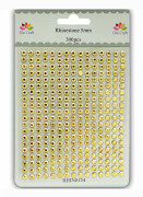 Rhinestones 5 mm - Guld - 300 st