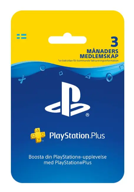  PSN Plus Card 12m Subscription SE (PS3/PS4/Vita)
