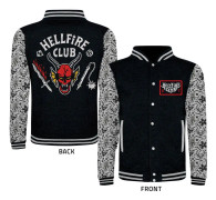 Stranger Things Track Jacket Hellfire Club Size XL