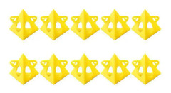 Förpackning med 10 pyramidställ