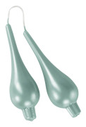 DROP PEARL droppljus 2-pack - höjd 18 cm