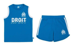 Babys OM linne + shorts - OLYMPIQUE DE MARSEILLE officiella kollektion
