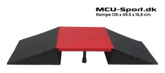 MCU-Sport Skate Ramp set 136 x 49,5 x 16,8 cm