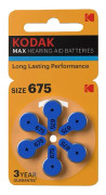 Kodak MAX - Batteri 6 x 675 - Zink-luft - 650 mAh