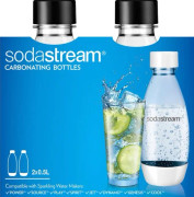  SODASTREAM Fuse flaskor 2x0,5L, Passar alla maskiner utom Crystal