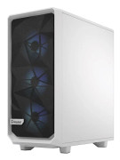 Fractal Design Meshify Meshify 2 Compact - Mid tower - ATX - genomskinlig sidopanel (härdat glas) - ingen strömförsörjning (ATX) - vit TG genomskin...