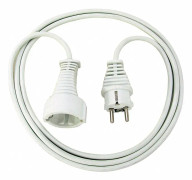 Jordad skarvsladd CEE 7/7 - CEE 7/4 (Schuko) 3 meter