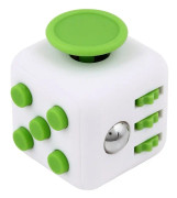 Fidget Cube, Vit/Grön