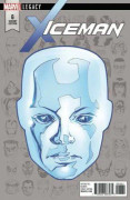 ICEMAN #6 (2017) 1ST PRINT SCARCE 1:10 MCKONE LEGACY HEADSHOT VARIANT COVER
