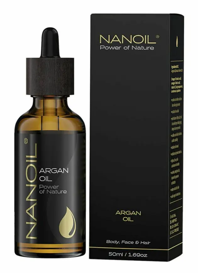 Nanoil Argan Oil Hair And Body Care Oil 50ml