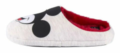Hustofflor Mickey Mouse Polyester Ljusgrå TPR - 40-41