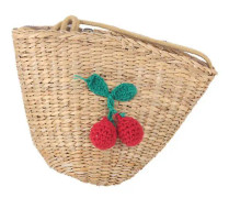 1 st Cherry Straw Bag