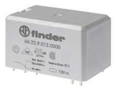 Finder 66.22.9.024.0000 Kretskort-relä 24 V/DC 25 A 2 switch 1 st