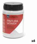 Tempera La Pajarita L-40 Grå Satinfinish (35 ml) (6 antal)