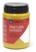 Tempera La Pajarita L-03 Oxide Gul Satinfinish Skola (35 ml) (6 antal)