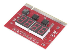 LED 4-siffrigt diagnostiskt testkort PCI Analyzer Moderkort för stationär PC-TAM