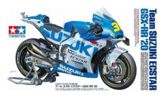 Team Suzuki Ecstar Gsx-rr '20 Motorcykel Model Kit - TAMIYA - Blå - Blandat - Vuxen