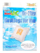 Mister vac mistervac Economy-paket med 20 non-woven 5-lagers påsar och 4 filter - MV 605