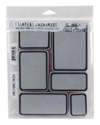 Stampers Anonymous SPATHCMS.264 - KVM SWITCH - Stampers Anonymous Tim Holtz Stretch Stamps 7 x 8,5-tums-etikettramar