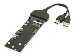 System-S USB 3.0 A till 17+7-stifts Sata-kabeladapter - 52241654